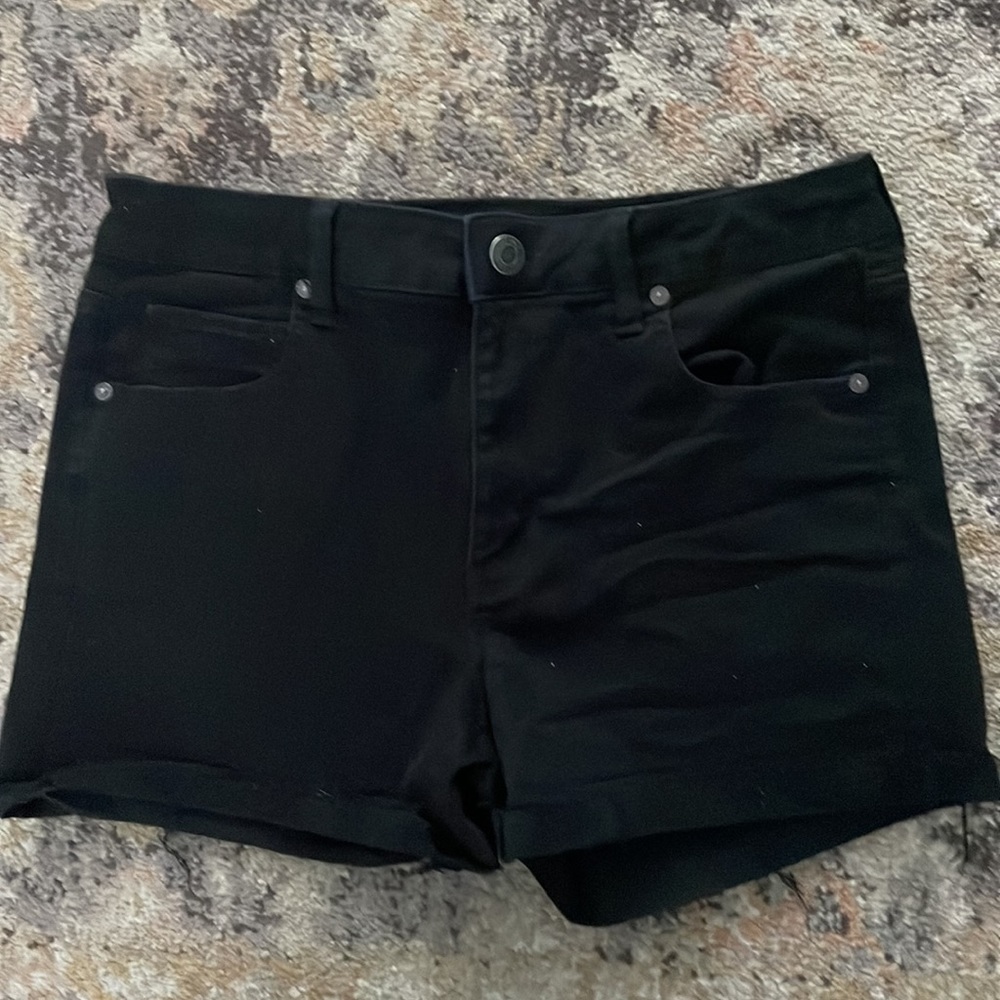 🖤AE NE(X)T LEVEL STRETCH X BLACK JEAN SHORTS🖤
